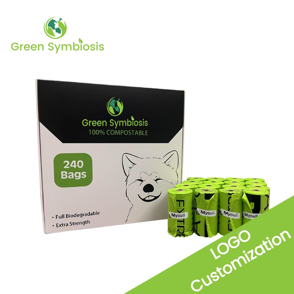 Custom Compostable Dog Poop Bags, Eco-Friendly Dog Poop Bags