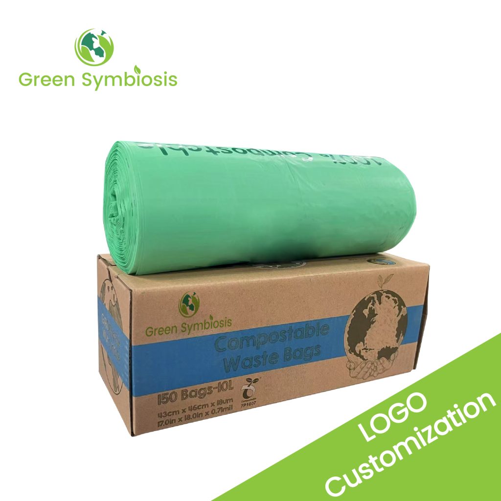 Household food scrap bags supplier for compostable Garbage Bags
