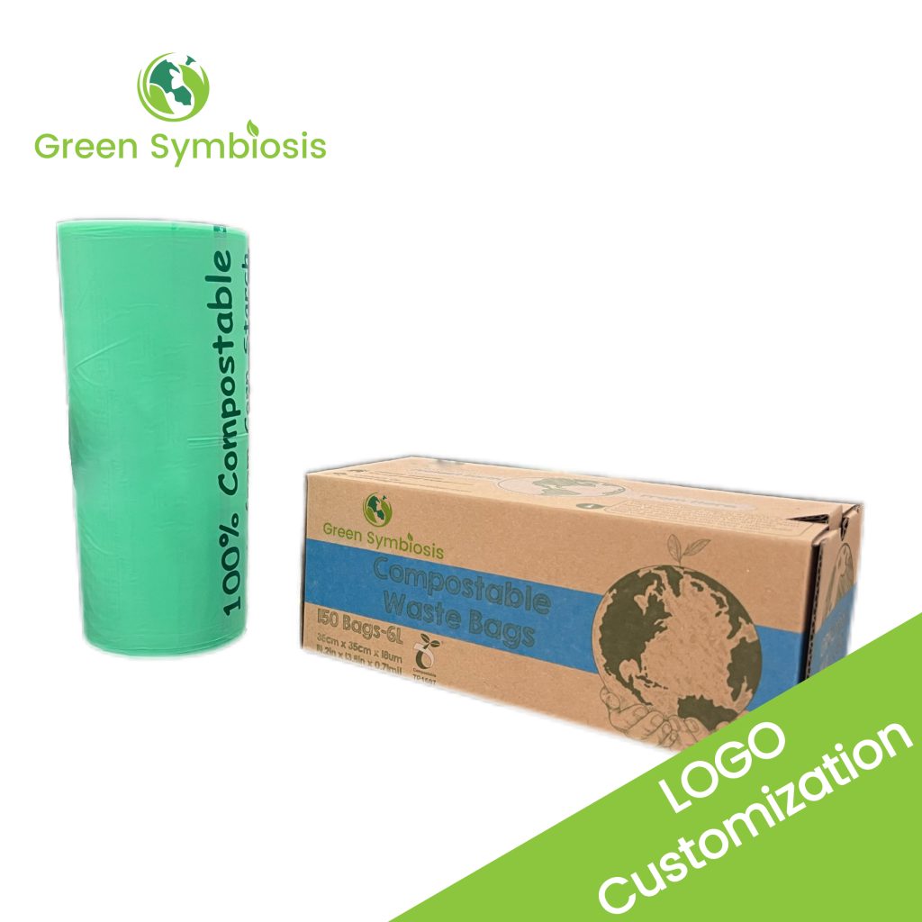 Compostable flat top trash bag manufacturer for Kitchen Garbage Bags wholesale